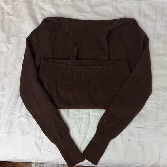 Everlane CASHMERE turtleneck XXS - heathered Java - Picture 4 of 8